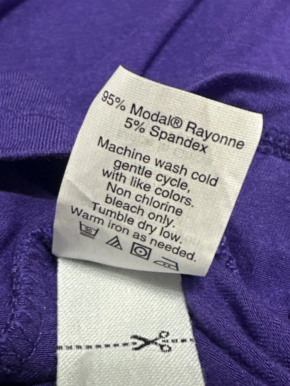 J.Crew Womens Purple Modal Blend Maxi Skirt Style 76784 Size M Comfortable & Str